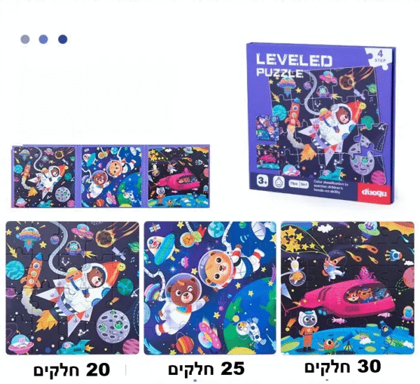 ⁦פאזל מגנטי 3 חלקים⁩ – תמונה ⁦5⁩